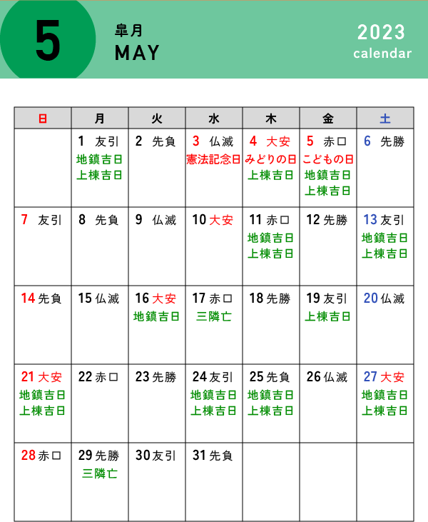 5月