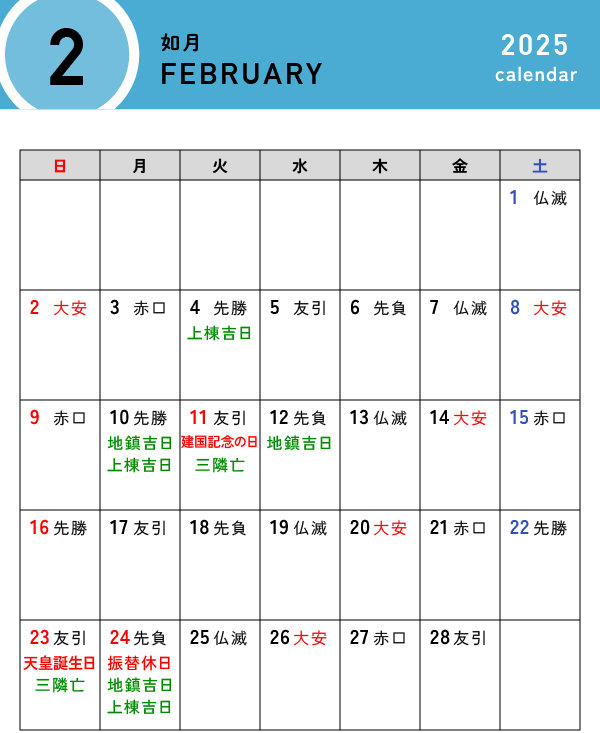 2月