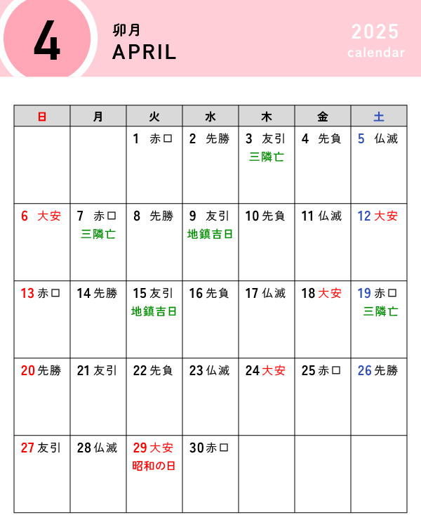 4月