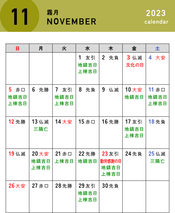 11月
